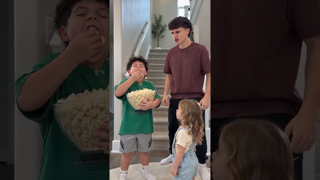 ALWAYS SHARE WITH YOUR SISTER! 🍿😭 #shorts
