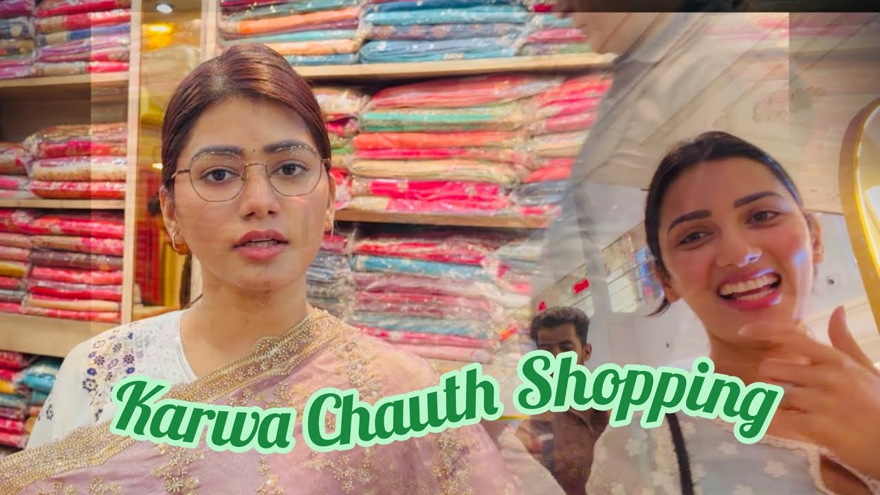 💫 Karwa Chauth Ready With Me | Shopping + Preparation Vlog
