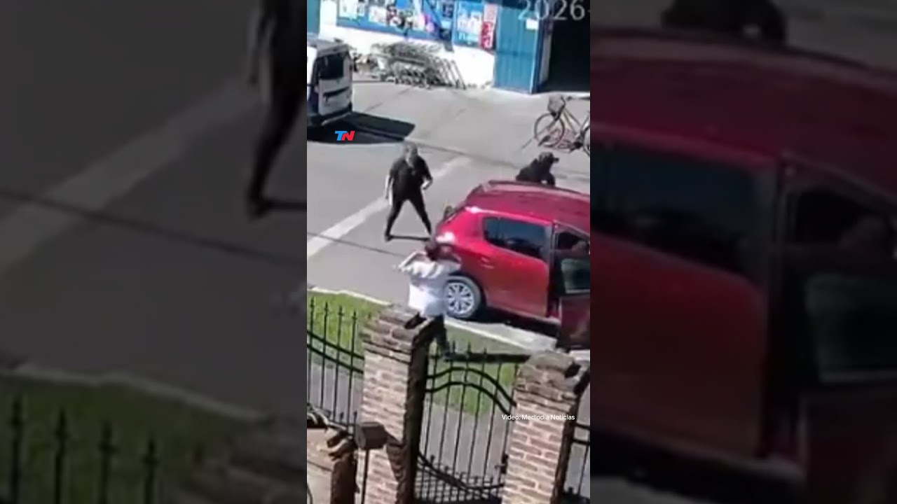 UN NENE EN MEDIO DEL TERROR: Dispararon contra una mamá y su hijo al no poder arrancar el auto