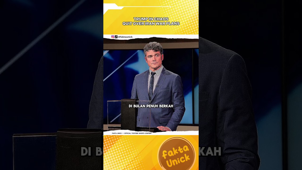 Trump Makin Pening! Pejabat Kunci Mundur Dari Jabatannya Tolak Perang Iran