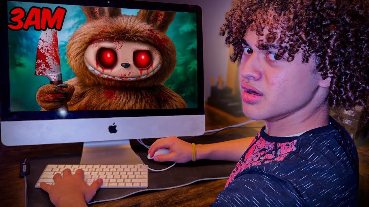 NUNCA JOGUE LABUBU HORROR NO ROBLOX AS 3:00 HORAS DA MANHÃ 😱😱😱