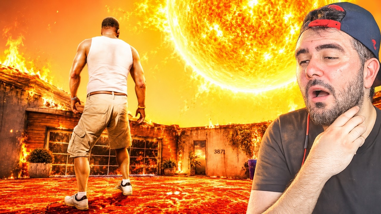 FRANKLIN'IN EVİ SICAKTAN ERİYOR! - GTA 5 MODS
