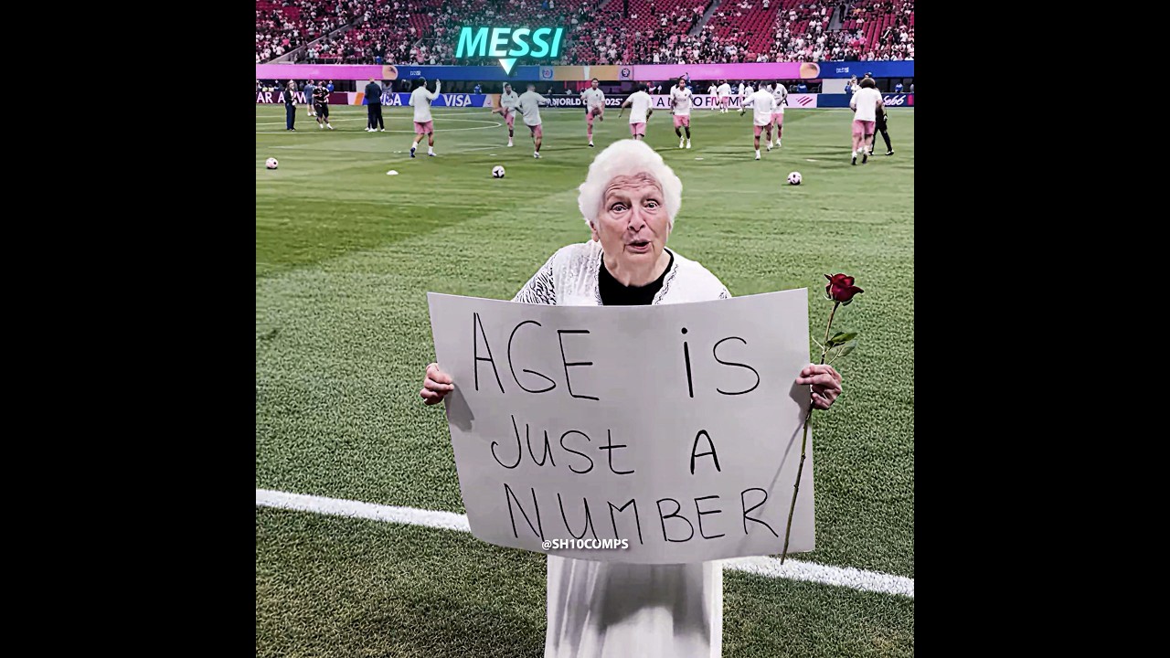 American Grandma in Love with Messi?!