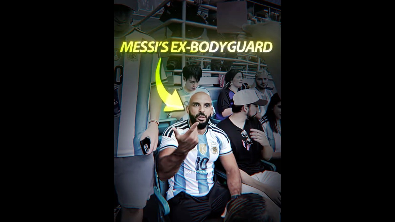 Messi's Ex-Bodyguard Still Supports Him ❤️‍🩹