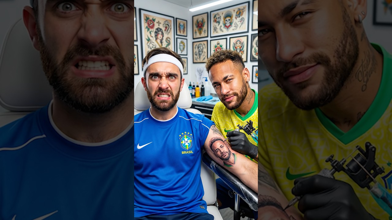 Would You Get A Neymar Tattoo For $1?