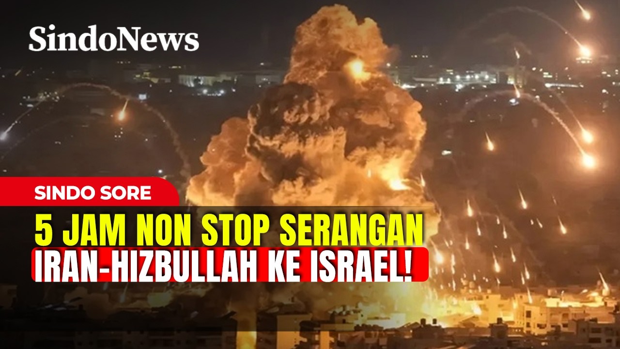 3 Kota Israel Hancur Dihajar Rudal dan Drone | Sindo Sore | 15/03 | Part 02
