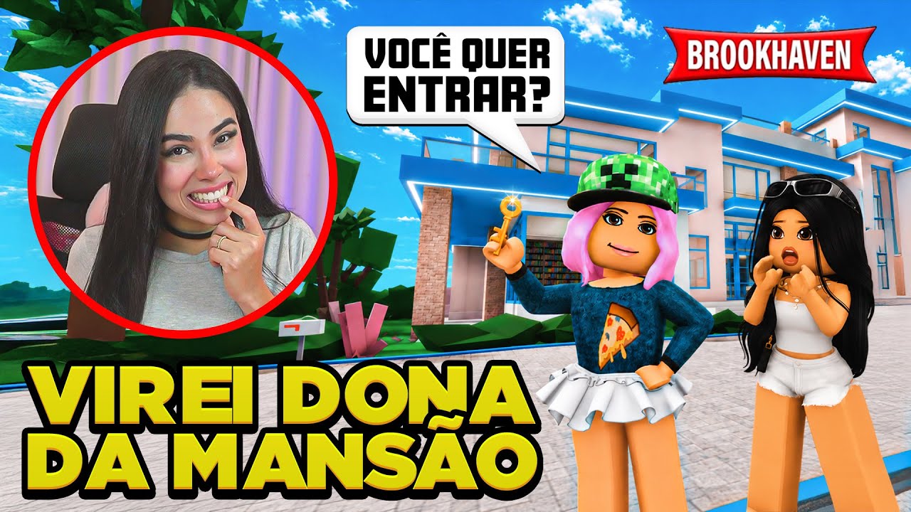 FINGINDO SER UMA RICA COM MANSÃO EM BROOKHAVEN 