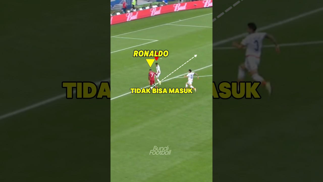 Assist 1000 IQ dari Ronaldo ☠️🧠