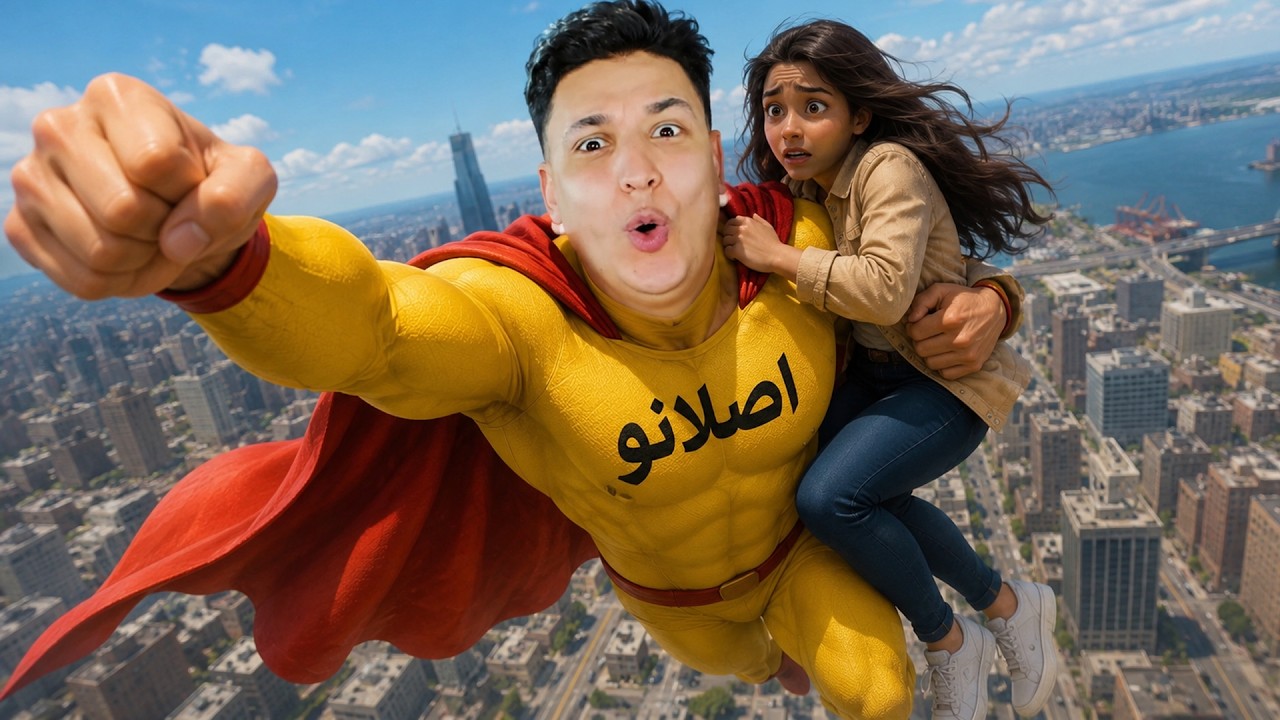 البطل الخارق اصلانو انقذ فتاة من الغرق !!