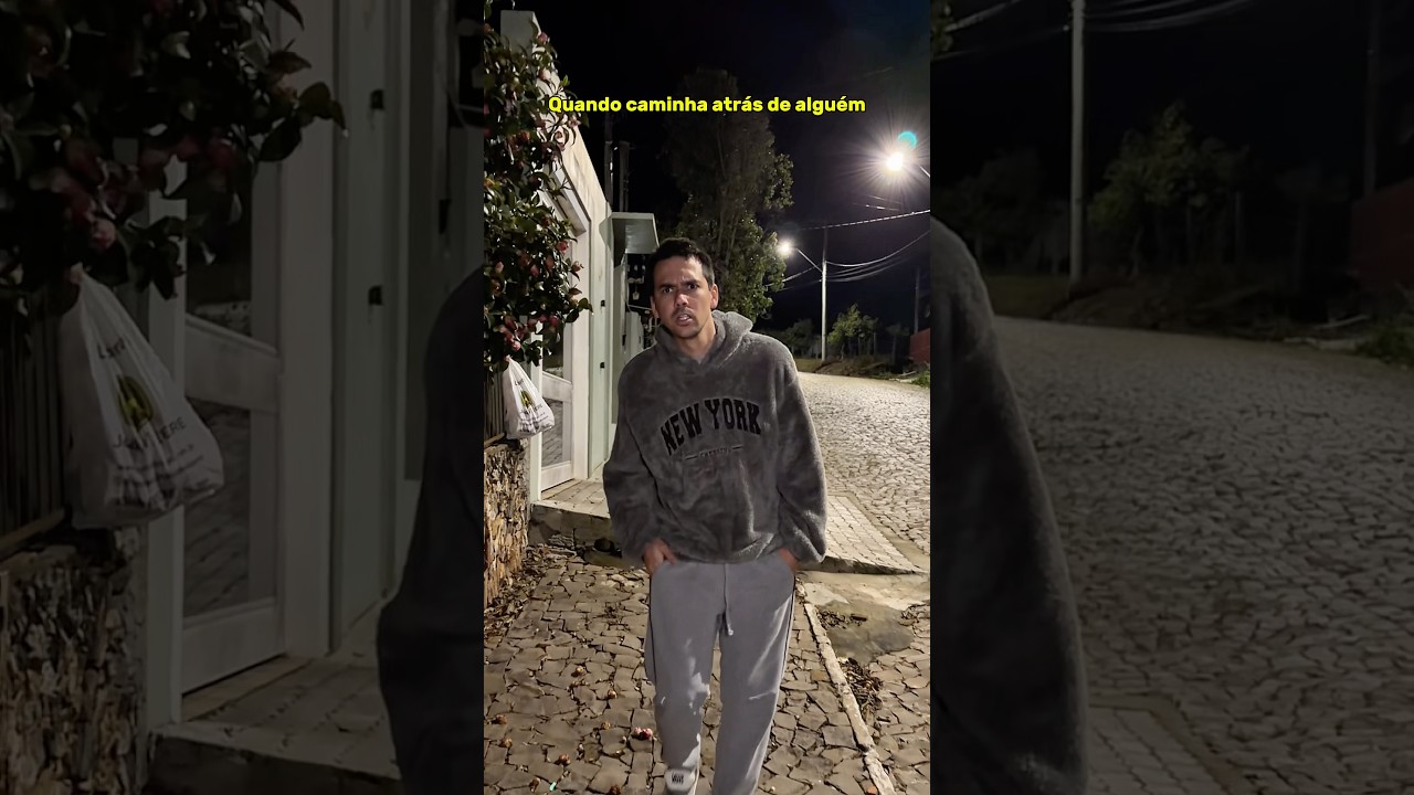 QUANDO CAMINHA ATRÁS DE ALGUÉM 😂