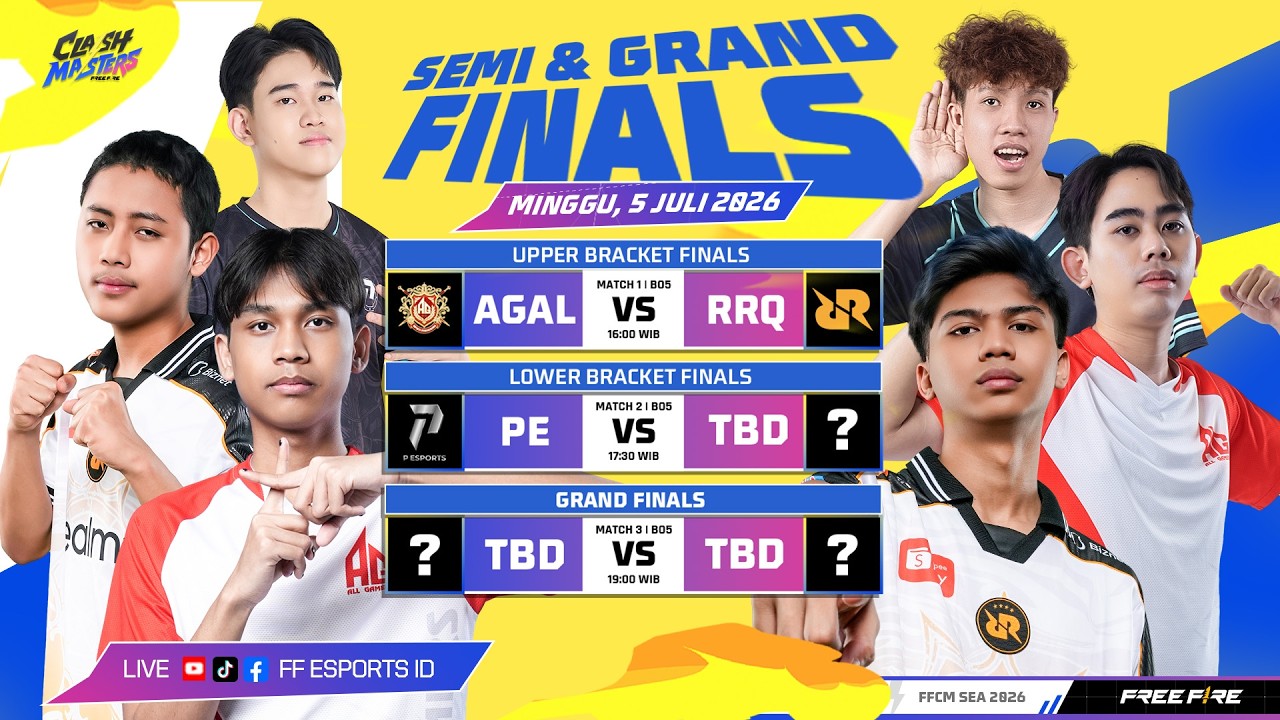 [ID] Semi & Grand Finals | Free Fire Clash Masters SEA 2026 Summer