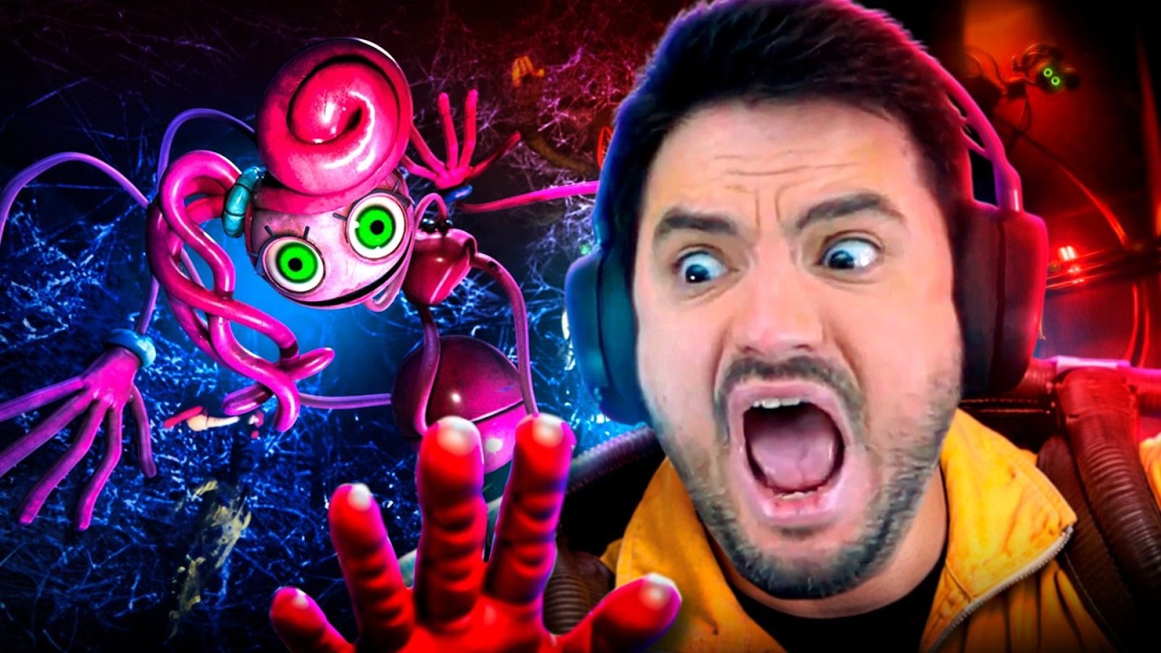 A MAMÃE DA FÁBRICA DE BRINQUEDOS TÁ ATRÁS DE MIM! - Poppy Playtime #2