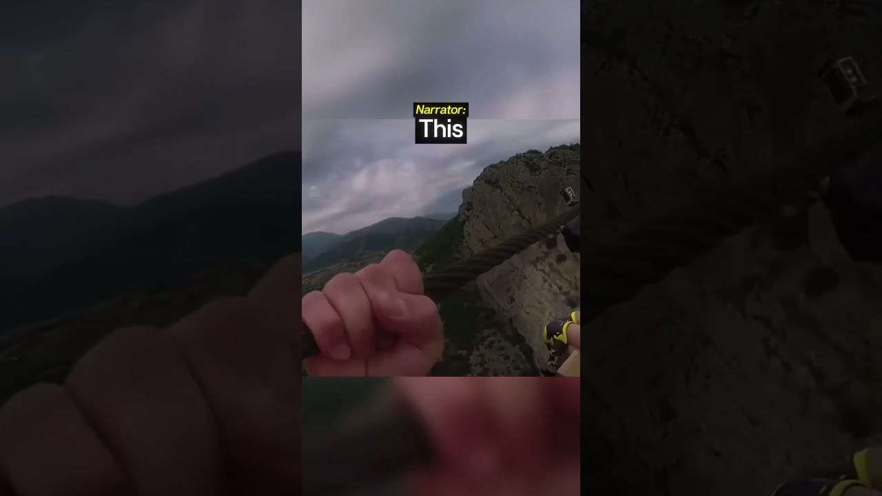 Zip Lining Over a Ravine GONE WRONG!