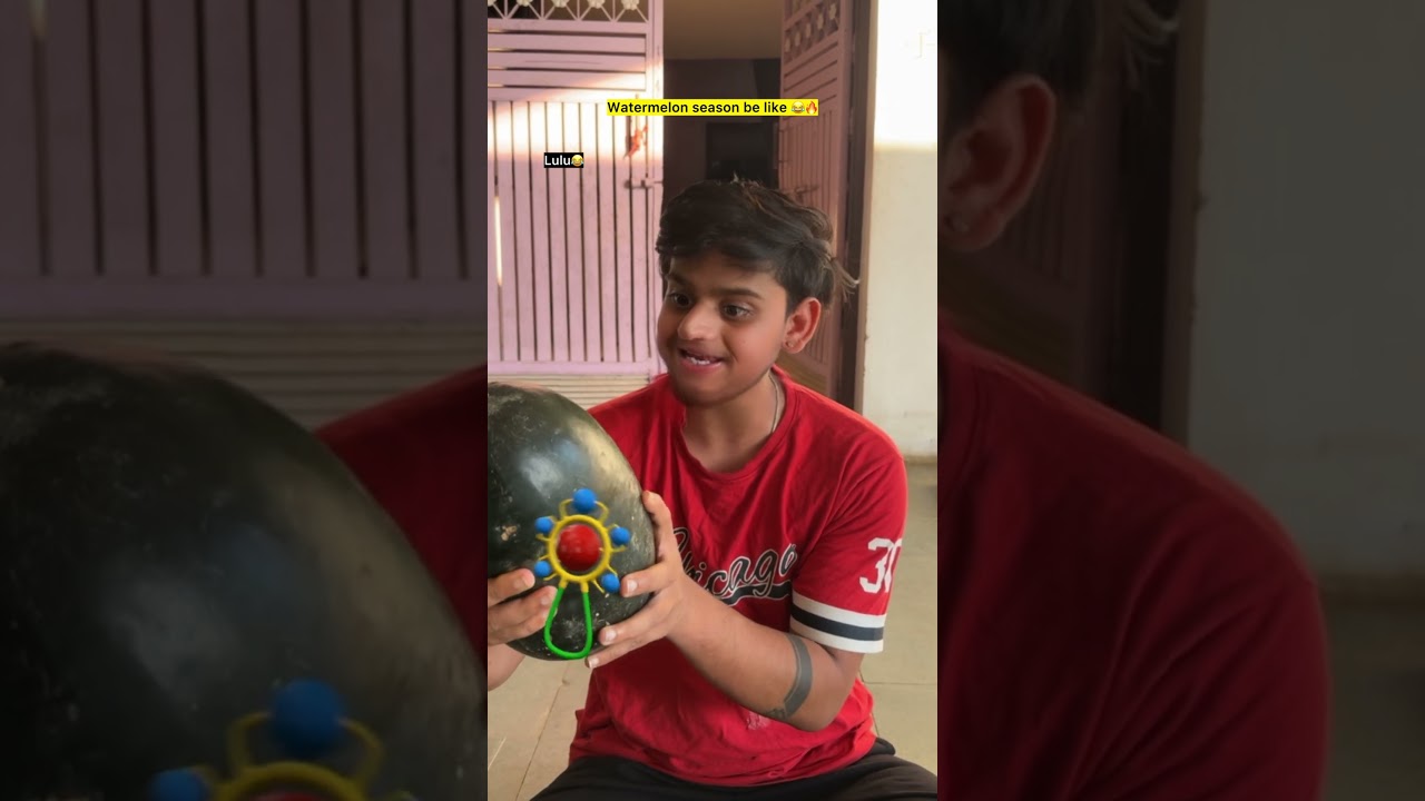 Kids Aur watermelon be like 😂🔥| indian family #shorts #indian #chaman #relatable #chotabhai #funny