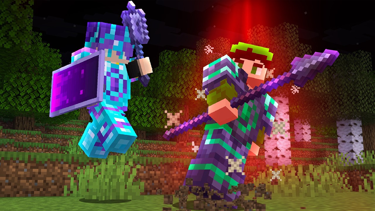 Eu CACEI um MESTRE DA LANÇA no Minecraft HARDCORE