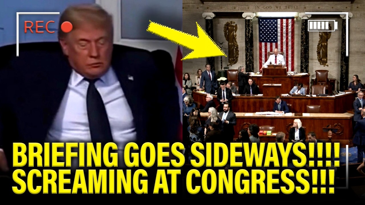 All HELL BREAKS LOOSE as Iran Briefing GOES SIDEWAYS!!!