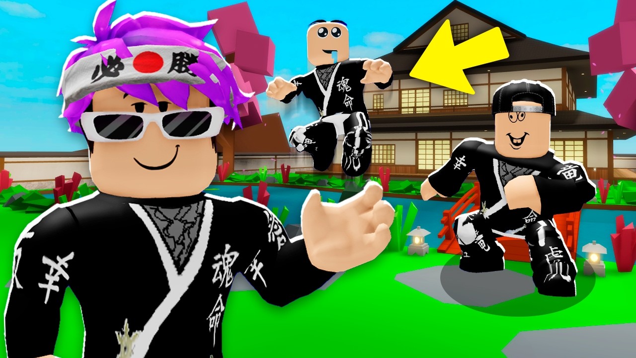 VIREI UM NINJA NO BROOKHAVEN RP..