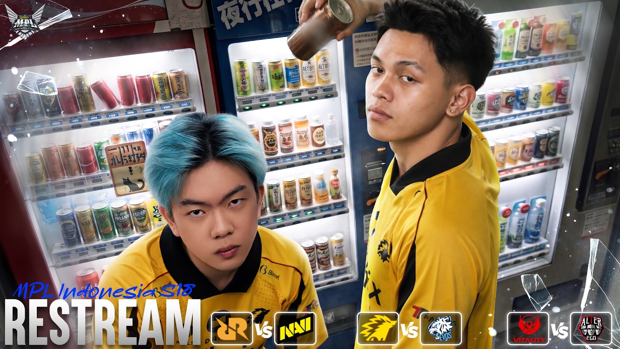 RESTREAM MPL INDONESIA S18 ONIC VS EVOS