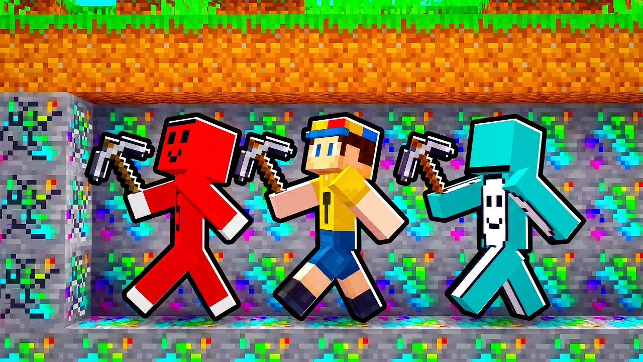 Minecraft’ta Maden Kazma Sunucusu !!
