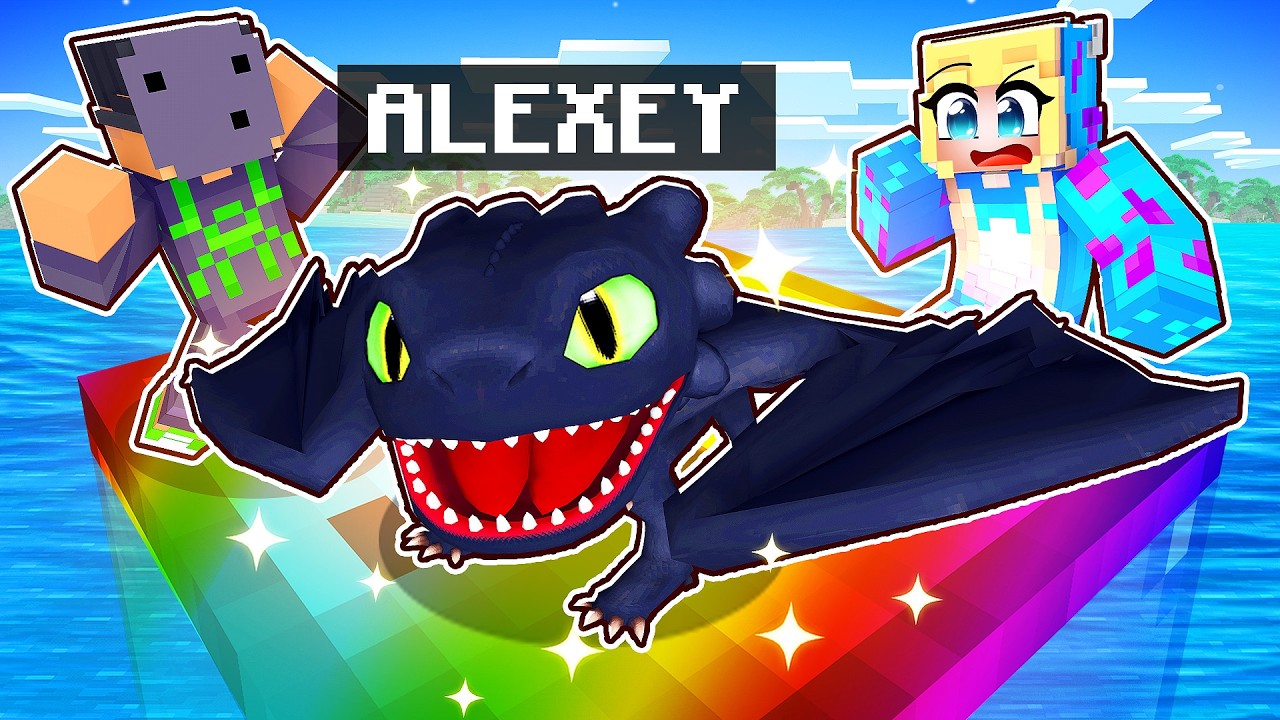 Fingi ser um BEBÊ DRAGÃO em uma JANGADA de AVARITIA!