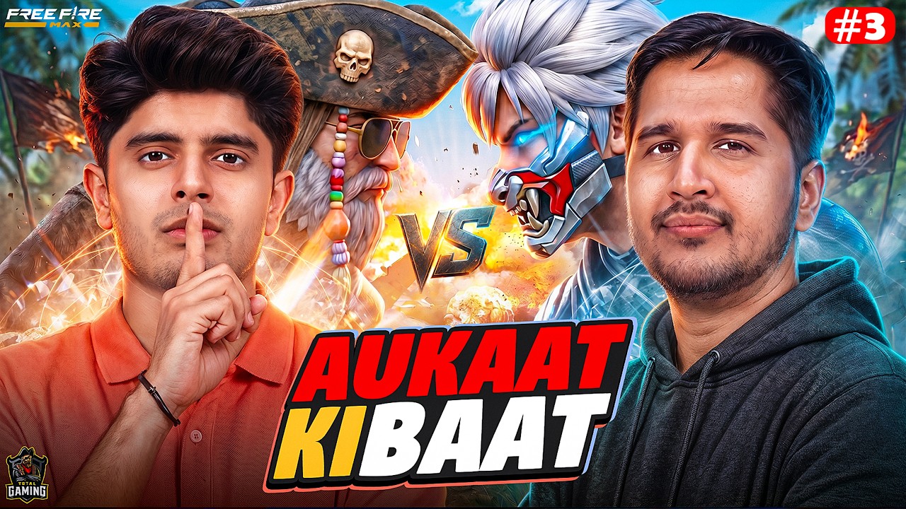 AFTER 6 YEARS😤 AJJUBHAI VS AMITBHAI FREE FIRE GAMEPLAY | AUKAT KI BAAT #3