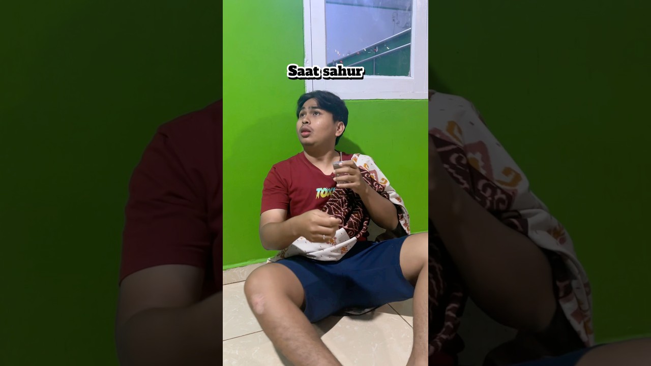 Bedanya sahur dan buka puasa