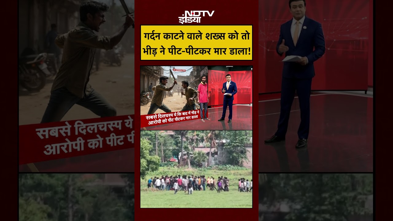 Syed Suhail | Bharat Ki Baat Batata Hoon | गर्दन काटने वाले शख्स को भीड़ ने पीटकर मार डाला! #shorts