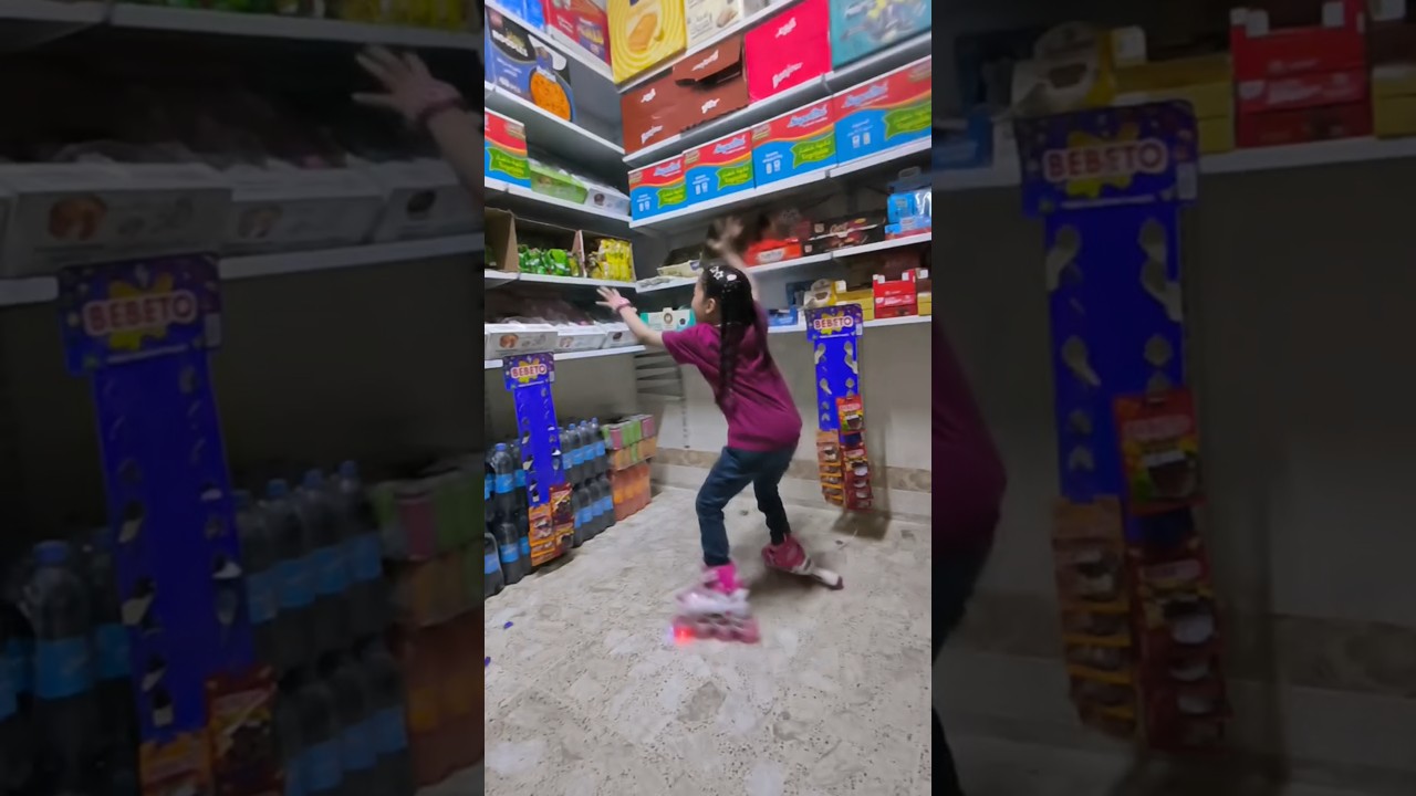 اجت للمحل بحذاء أم جروخ.. وتاليها ويا الأندومي! 😂🛼