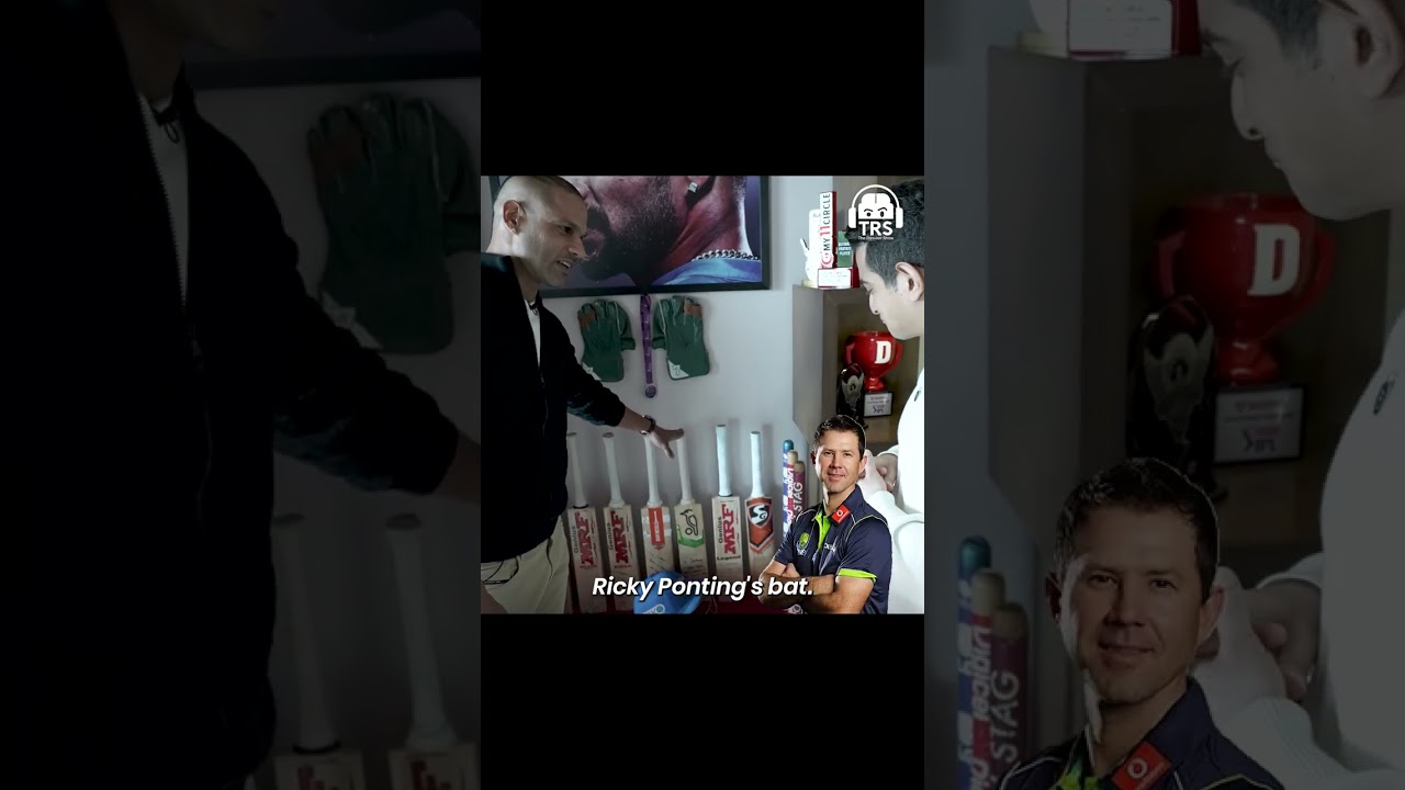 Shikhar Dhawan’s Bats 🔥 #shorts