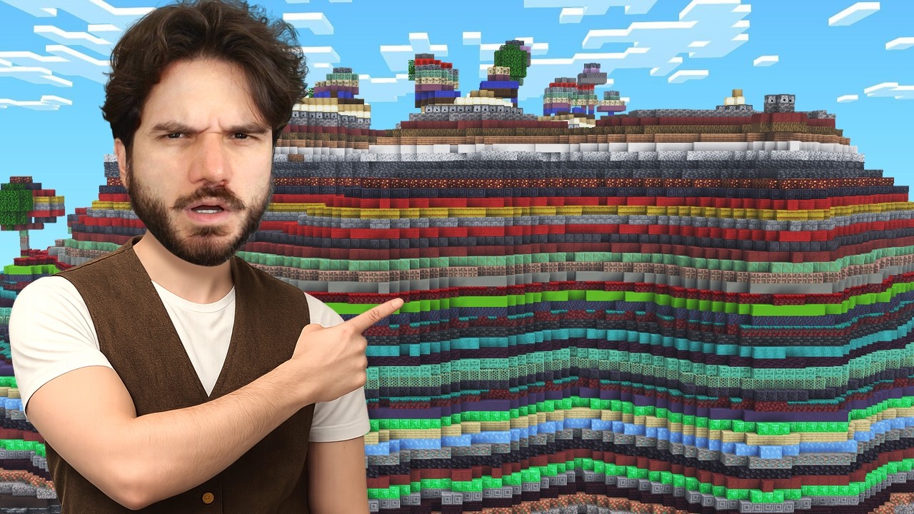 AS CAMADAS DO MINECRAFT SÃO ALEATÓRIAS!