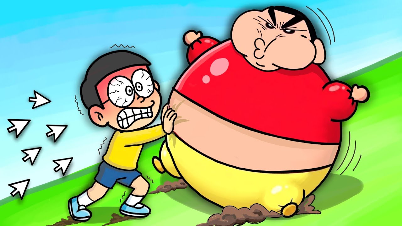 Roll Fat Shinchan to Win! 😝