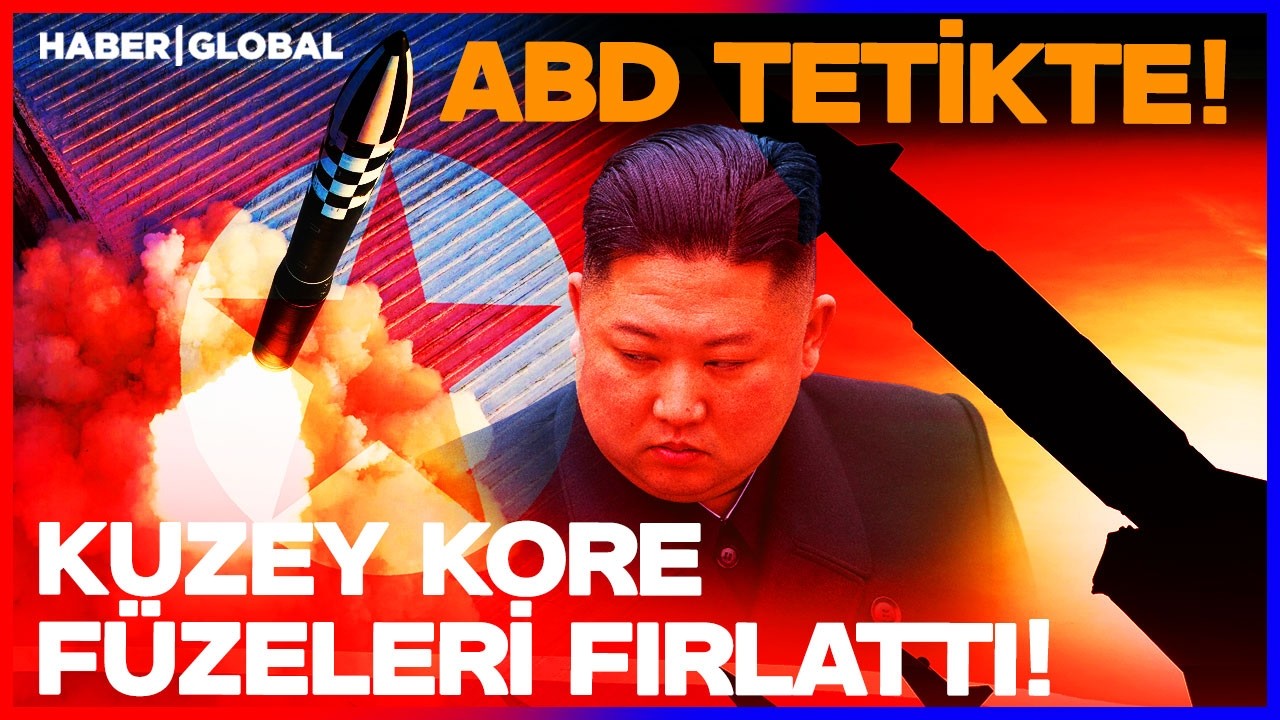 ASYA ATEŞ ÇEMBERİ! Kuzey Kore Çok Sayıda Füze Attı! ABD ve Güney Kore Tetikte!