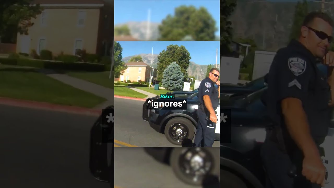 Biker Was Not Happy About This