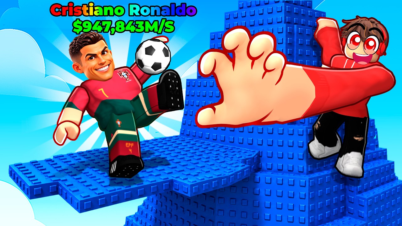 Climbing 9,235,754 ft. For SOCCER PLAYERS in Roblox!