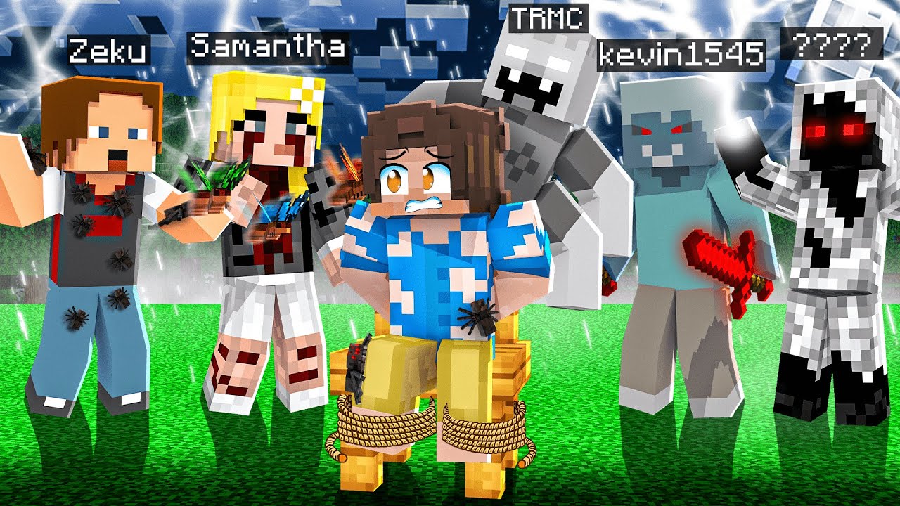 ARKADAŞLARIMIN EN BÜYÜK DÜŞMANLARINI BULDUM - Minecraft