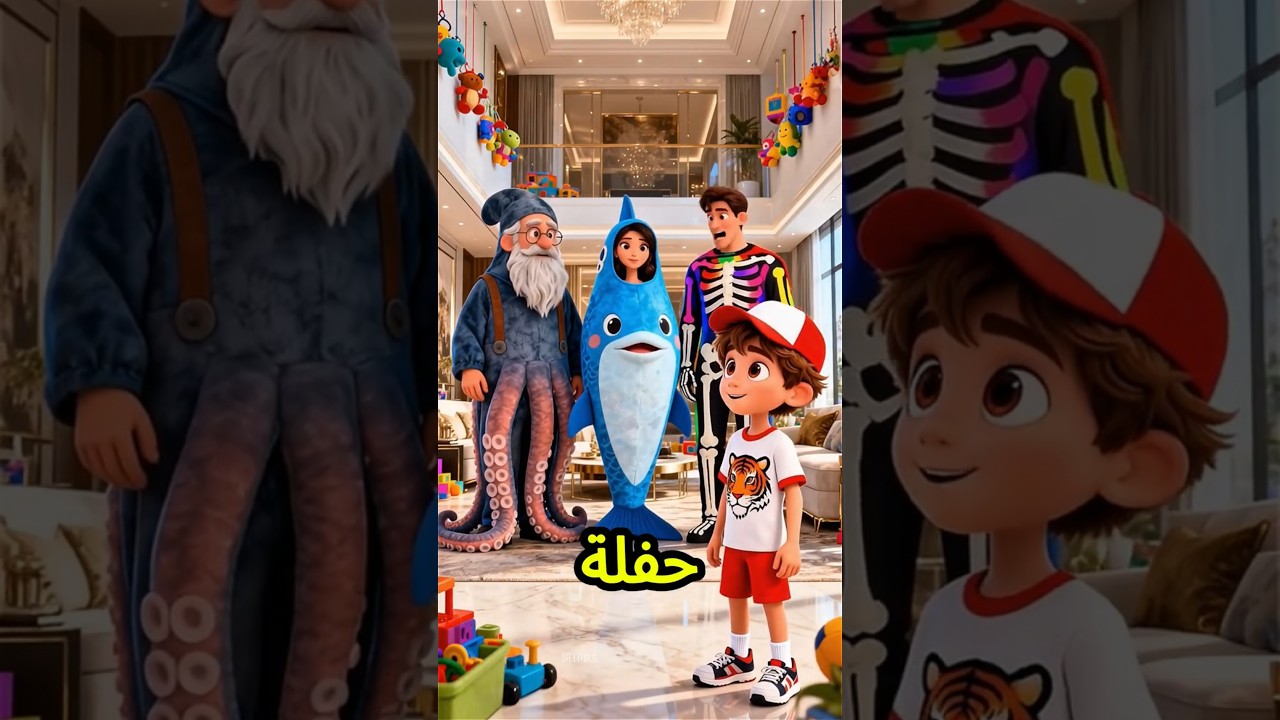 أنا هلبس لبس الشبح بتاعي👻😱💥