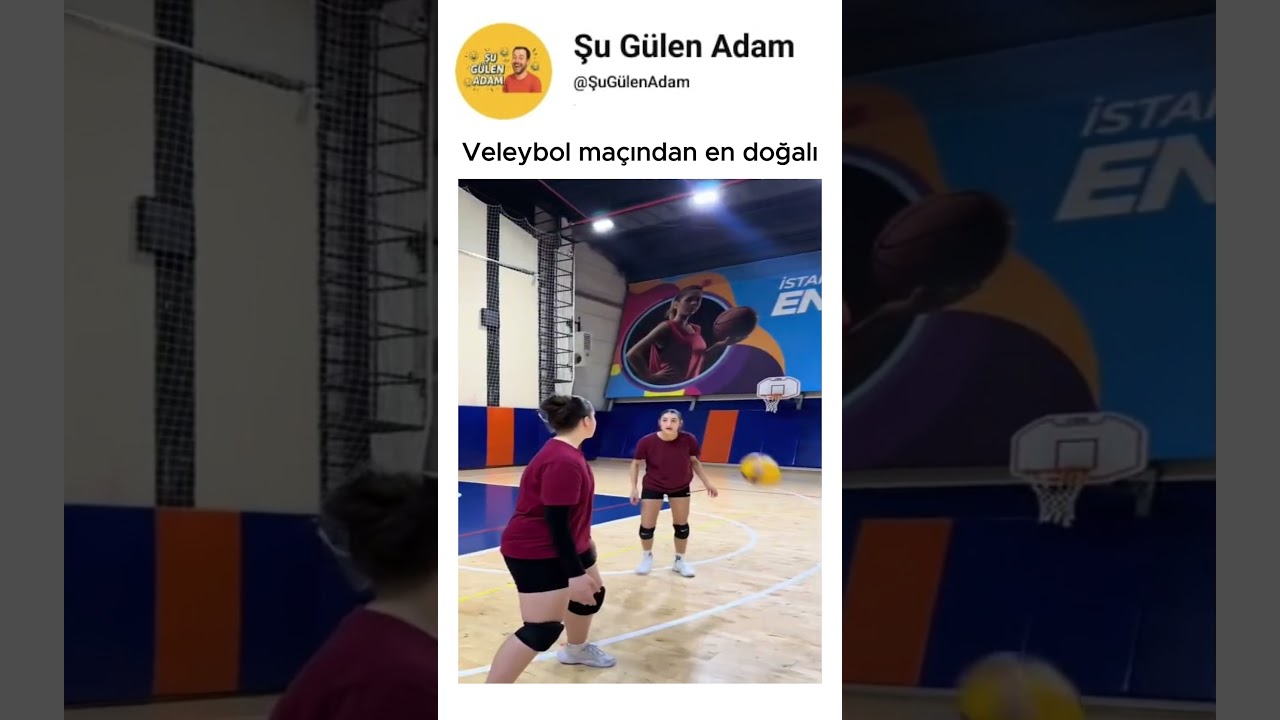 Voleybol maçından en doğalı