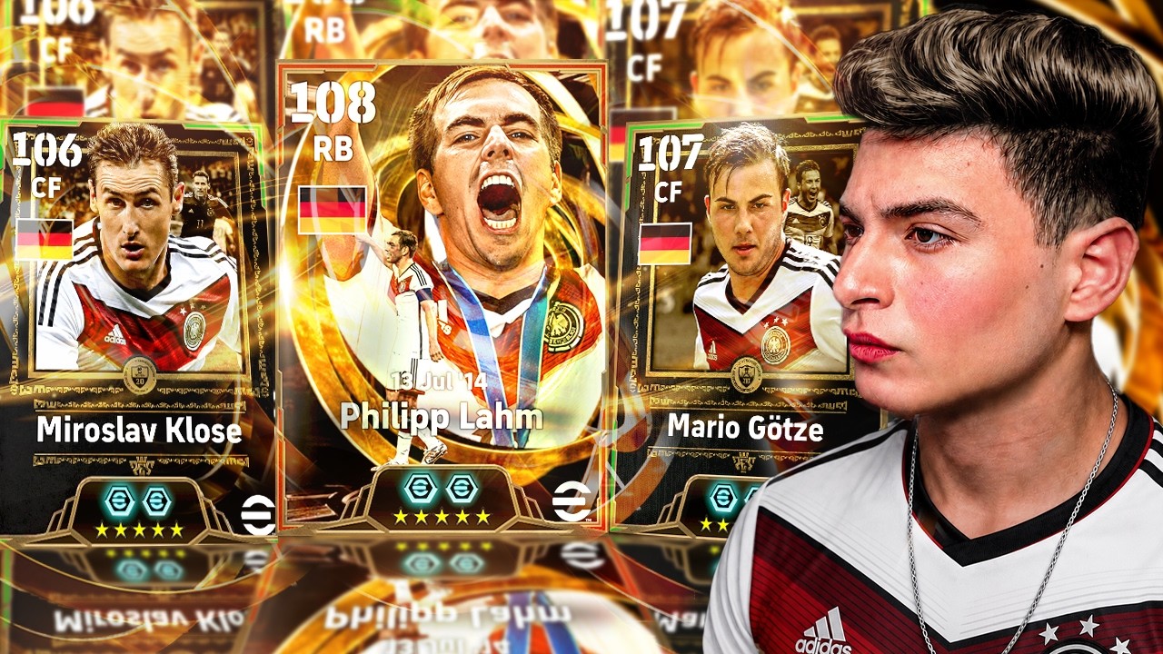 البحث عن الحظ المستحيل 🥶🔥 تفجير بكج ألمانيا الجديد 🇩🇪 غوتزه وفيليب لام وكلوزه 🤯🔥 | eFootball 2026