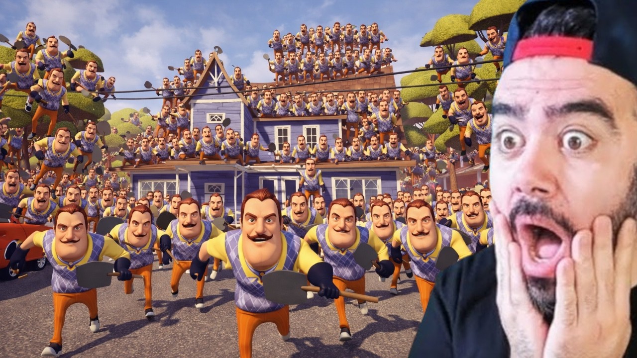 BIRSÜRÜ WILSON GELDI EVI KORUYOR - HELLO NEIGHBOR MODS