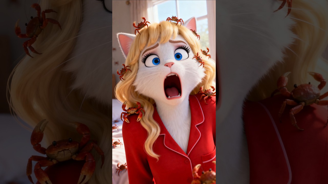 شوفوا إيه إلي حصل للقطط بعدما ورطهم جدهم في مشكله !!! 🤭