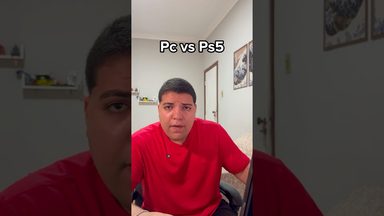 Pc vs Ps5 #gta6 #gamer #setupgamer #playstation #videogames