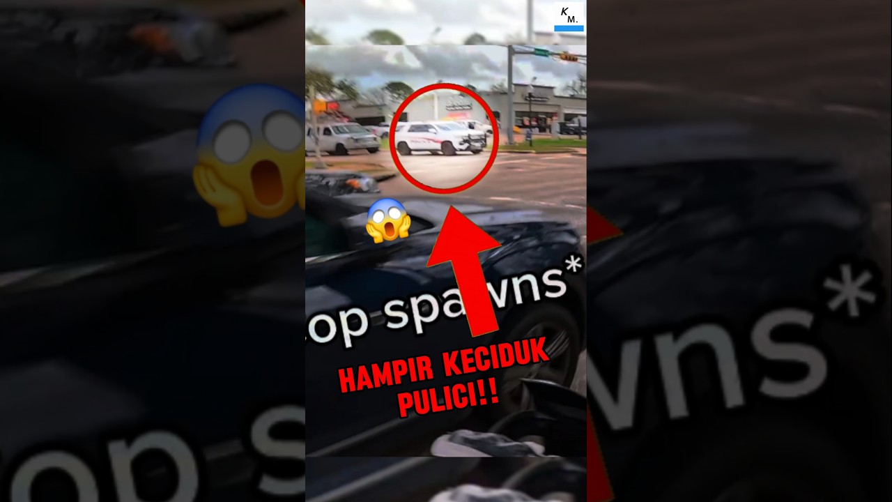 PRIA INI HAMPIR KECIDUK POLISI‼️😱