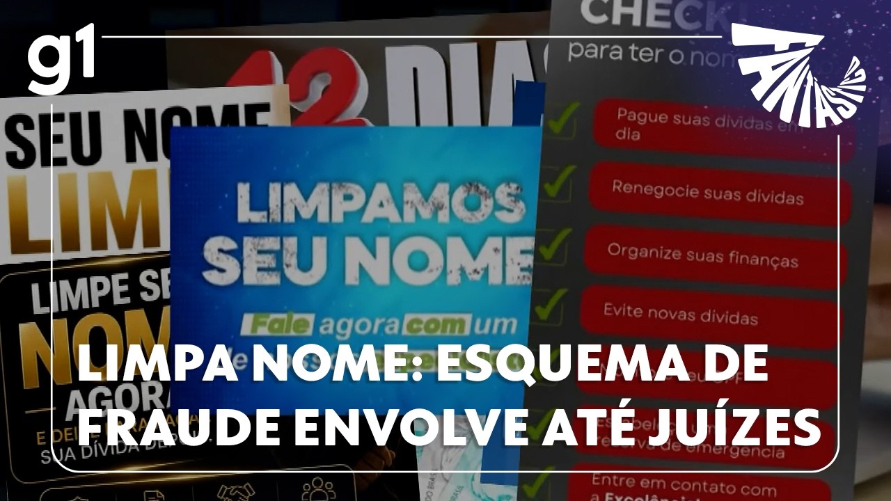 Fantástico: esquema de fraude milionário para limpar nome envolve endereços fantasmas e até juízes