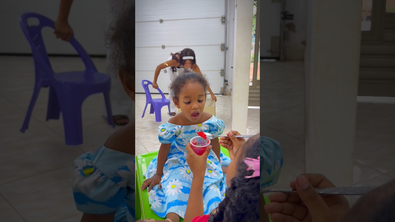 Mi hermanita se comió todo