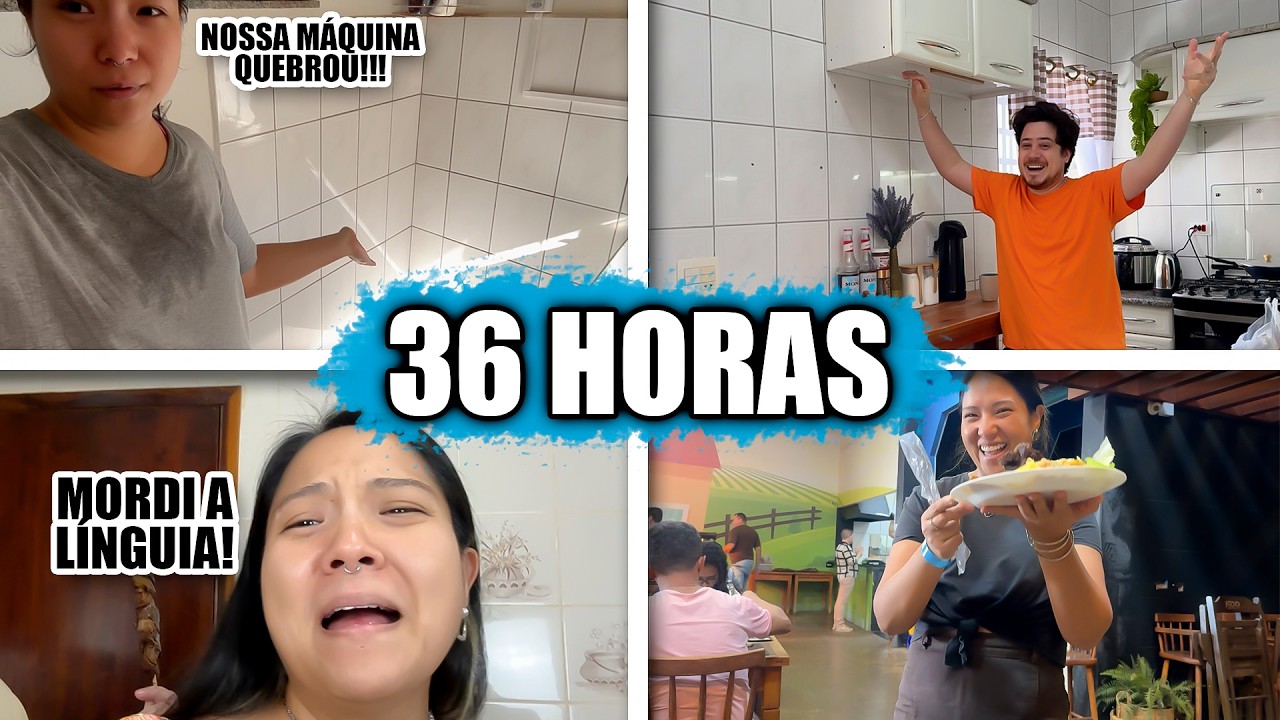36 HORAS EM 28 MINUTOS | Jeru e Cheru