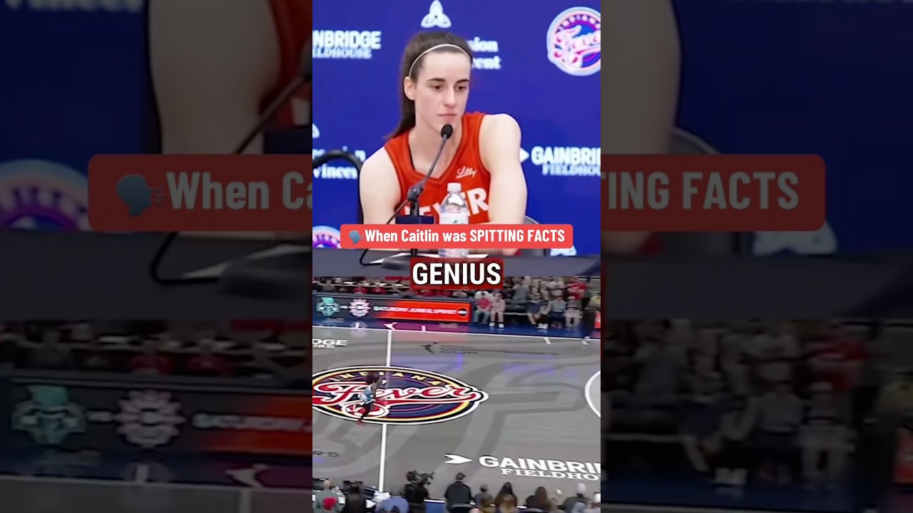 Caitlin Clark’s basketball IQ is through the roof ⭐️