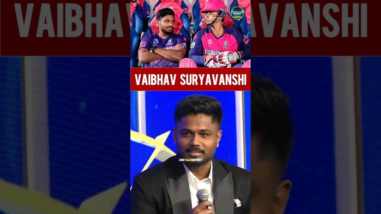 Sanju Samson Mimics Vaibhav Suryavanshi #cricket #shorts