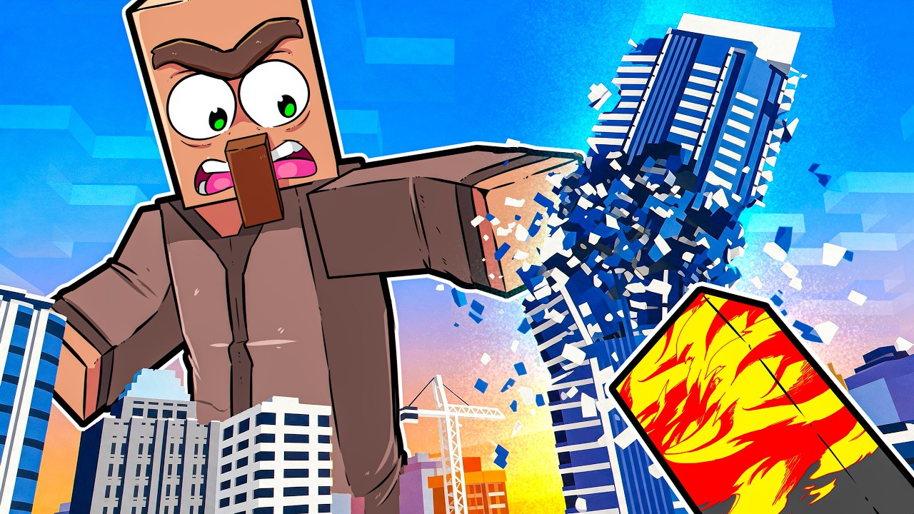 VILLAGER FICOU GIGANTE PARA DOMINAR TUDO