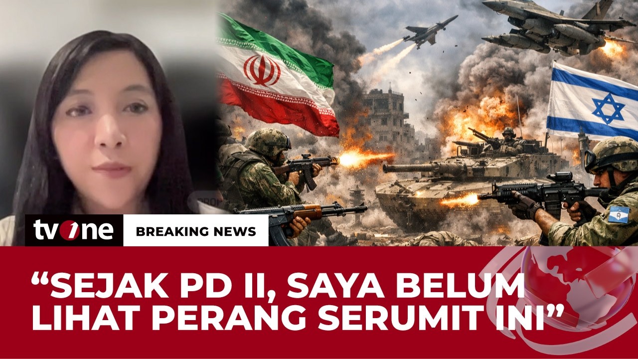 [BREAKING NEWS] Pengamat Intelijen: Perang Iran Vs AS-Israel Sangat Rumit | tvOne