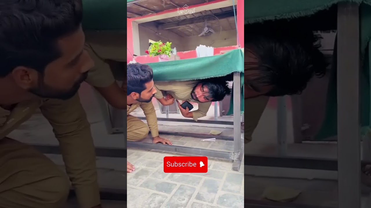 الراجل ربط صاحبه تحت الترابيزة 😱